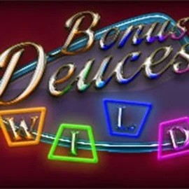 Bonus Deuces Wild (RTG) online game logo by RTG (Reel Time Gaming) on wolfscasino.es