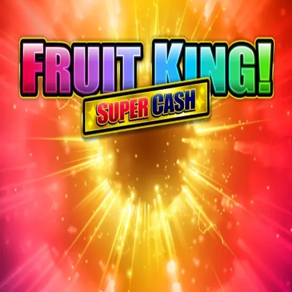 Official Slots logo: Fruit King Super Cash by Greentube at Wolf Casino