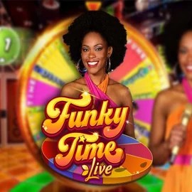 Enjoy Funky Time by Evolution – logo hosted on wolfscasino.es