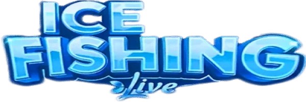 Ice Fishing Live slot visual from Evolution available on wolfscasino.es