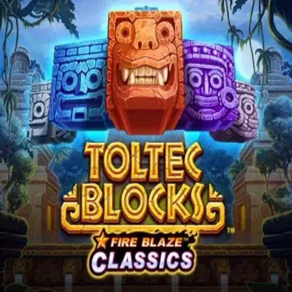 Enjoy Fire Blaze: Toltec Blocks by Rarestone Gaming – logo hosted on wolfscasino.es