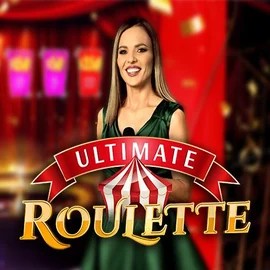 Ultimate Roulette logo – Live Casino by Ezugi at Wolf Casino